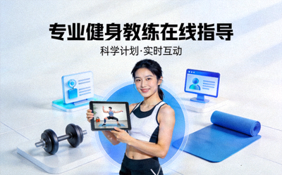 专业健身教练在线指导课程封面图